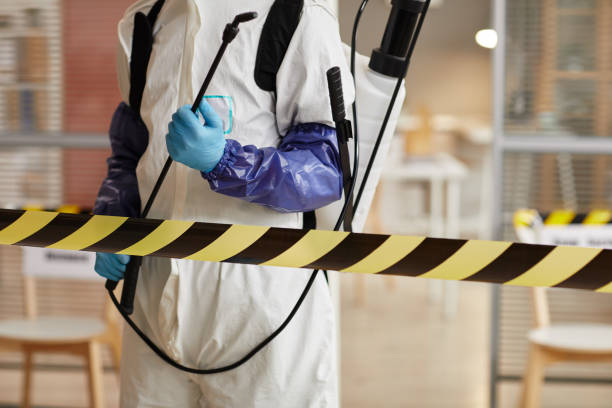 Professional Biohazard Cleanup technician working in Cornelia, GA